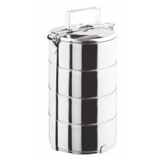 Jídlonosič TORO, čtyři patra, objem 4x1,25 l, průměr 16 cm