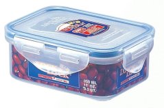 Dóza na potraviny LOCK, objem 350 ml, 9,4x12,8x5,1cm