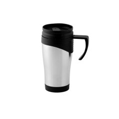 Termohrnek nerez s plastovým víčkem, 400ml