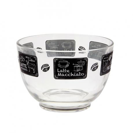 Miska s motivem Latte, 690ml