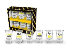 Sada sklenic na panáky-chlapská záležitost! 6x35ml